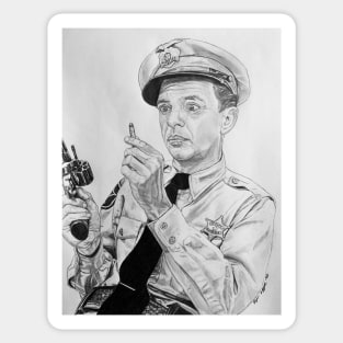 Barney Fife Don Knotts Andy Griffith Show Sticker